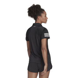 Женское поло Adidas W Club Polo - black/white/white