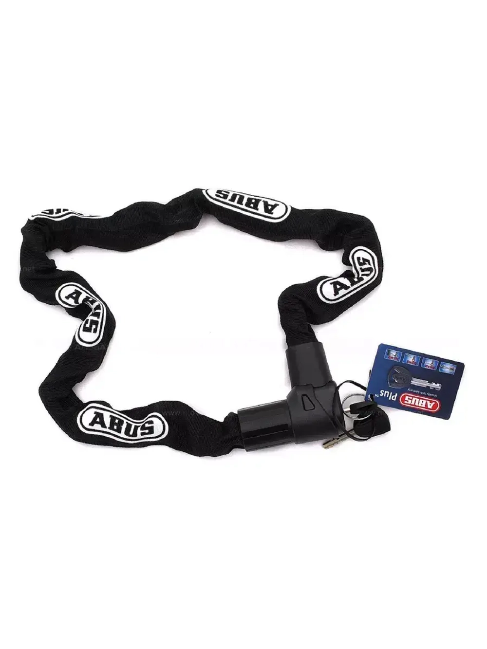 Цепь с замком 1010/110 black City Chain