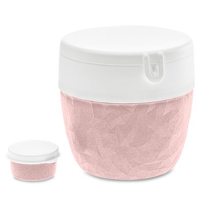 Ланч-бокс Koziol Club Bento Organic розовый