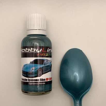 Краска лаковая HobbyLink Porsche Ipanema Blue HP-2024