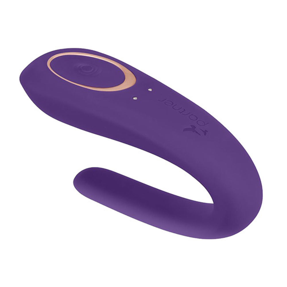 Многофункциональный стимулятор 18см для пар Satisfyer Double Classic