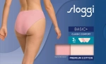 Трусы женские Sloggi Basic+ Tai 3P цветные