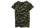 A Bathing Ape Bathing Ape Shark Series Short Sleeved Dresses зеленый