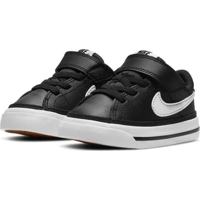 детские Кроссовки теннисные Nike Court Legacy (TDV) Jr - black/white/gum/light brown