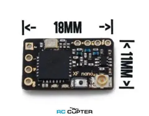 Приёмник TBS Crossfire Nano Rx (SE) с Immortal T образной антенной V2