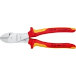 Кусачки боковые особой мощности хромированные 200 мм Knipex 74 06 200
