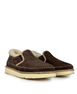 MENS STITCH SLIP - Chocolate
