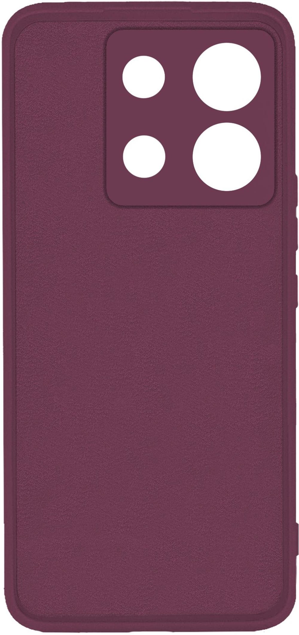 Мягкий Soft Touch чехол из силикона для XIAOMI REDMI NOTE 13 PRO 5G / POCO X6 (не PRO!) с бархатной подкладкой