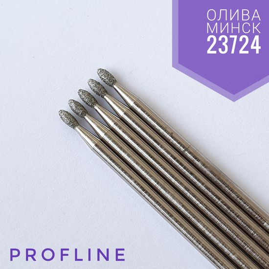 Алмазная насадка Олива 018, синяя насечка, Минск