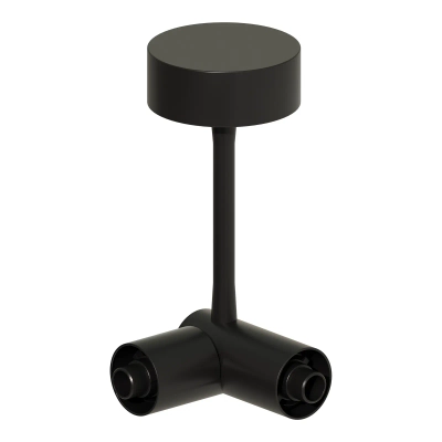 ST1602.439.00 Потолочный токопроводящий угловой соединитель ST-Luce Черный