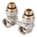 Узел нижнего подключения угловой 1/2"х3/4"EK Royal Thermo