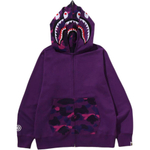 A Bathing Ape Bathing Ape Sweatshirts Cotton Moderate No Fleece Lined 1m30 115 009 фиолетовый