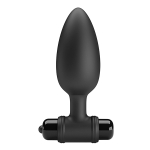 Черная анальная вибропробка 11,8см Mr.Play Vibrating Anal Plug BI-040107-MR