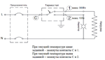 Терморегулятор WZA-200E для фритюрниц