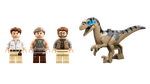 Конструктор Лего Парк юрского периода Раптор и Титанозавр | LEGO Jurassic World 76973 Джурасик ворлд 588 деталей (8+)