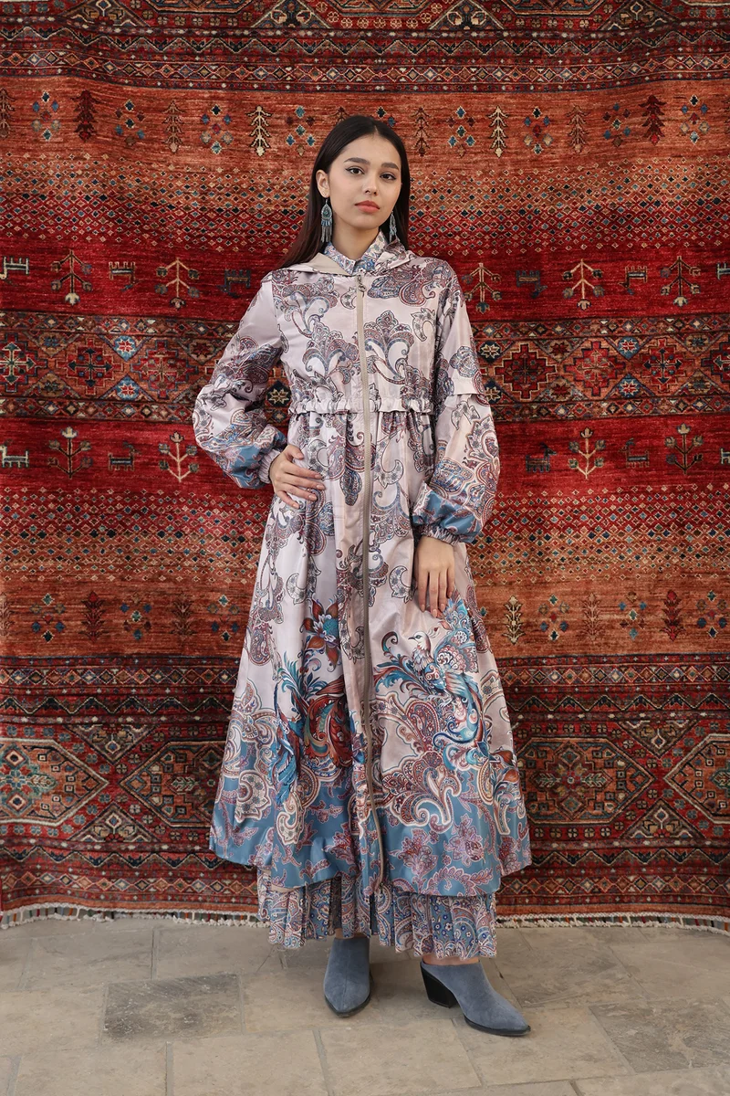 Плащ "Нимфа. Заморские птицы"