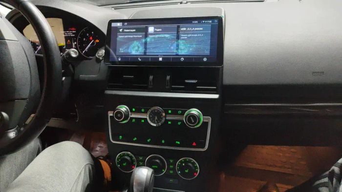Магнитола для Land Rover Freelander 2 2007-2014 (любые комплектации) - Kuberg NH-1220 монитор 12.3", Android 10, Быстрая, CarPlay, SIM-слот