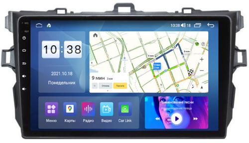 Магнитола для Toyota Corolla 2007-2013 - Parafar PF692UHD на Android 13, Быстрая, QLED, CarPlay, 4G SIM-слот