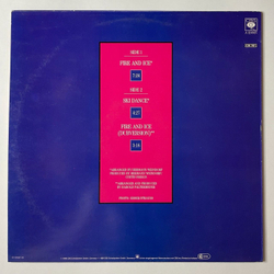 Винтажная виниловая пластинка LP Marietta Fire And Ice (12" Special Ski Dance Mix) (Holland 1986) Maxi Single 45 RPM