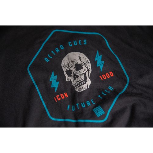 Купить Мотоодежда Футболка Icon Retroskull / Черный