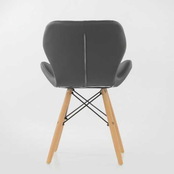 Стул Barneo N-42 Perfecto PU серый