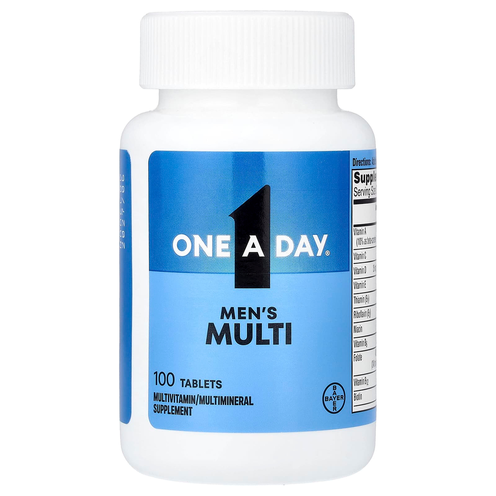 One-A-Day, мультивитамины для мужчин, 100 таблеток