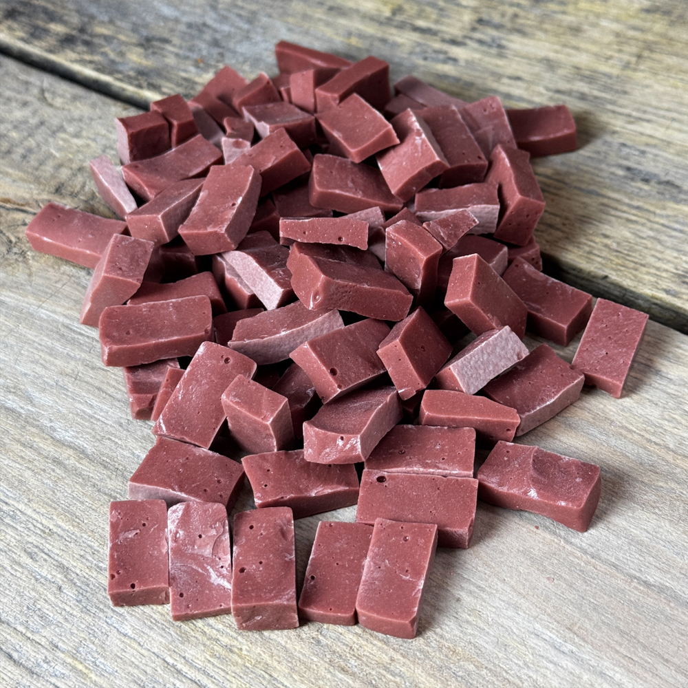 Коричневая смальта R80, колотая 10х17 мм, 200 гр