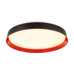 7710/EL COLOR SN 157 Светильник пластик/белый/красный LED 70Вт 3000-6000К D510 IP43 пульт ДУ TUNA RED