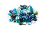 Камни стеклянные 17-19 мм, 6х340 г, №05 ассорти, Blumentag GLG-01/17