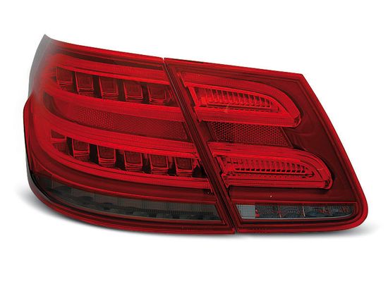 Задние фонари Mercedes E W212 red smoke led