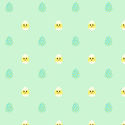 vector seamless pattern, easter eggs