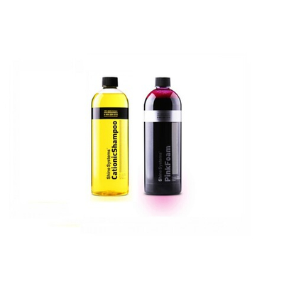 Набор для двухфазной мойки  CationicShampoo+PinkFoam 750мл