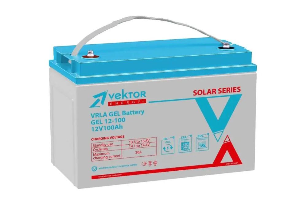 VEKTOR GEL 12-100 аккумулятор VEKTOR GEL 12-100 аккумулятор