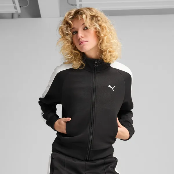 Толстовка женская PUMA T7 ALWAYS ON Short Track Jacket