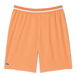Мужские теннисные шорты Lacoste Tennis X Novak Djokovic - orange/white