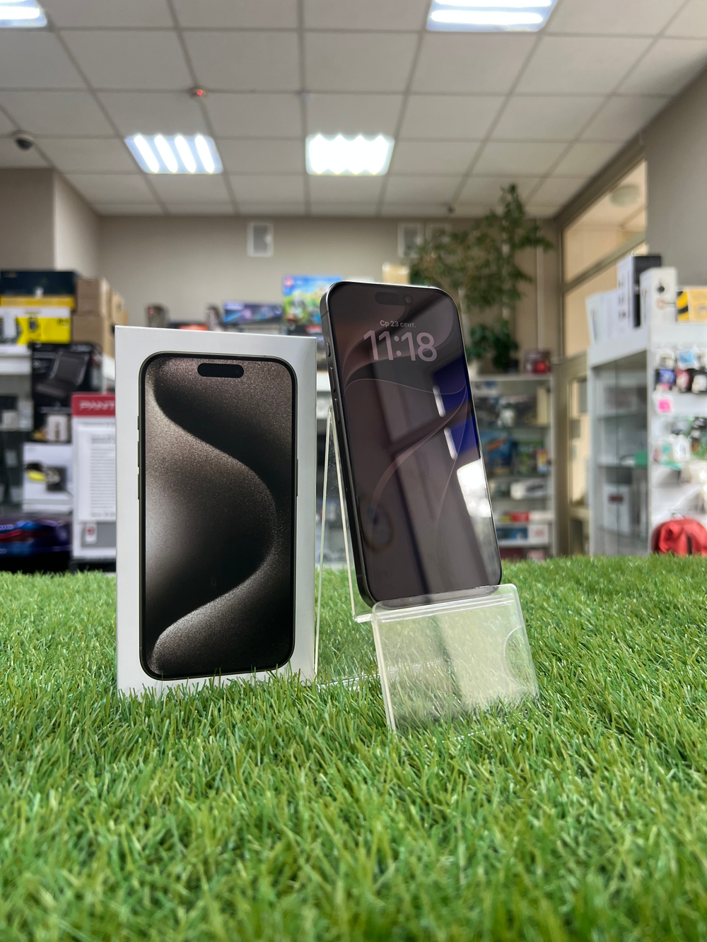 Б/У iPhone 15 Pro 256Gb Natural Titanium