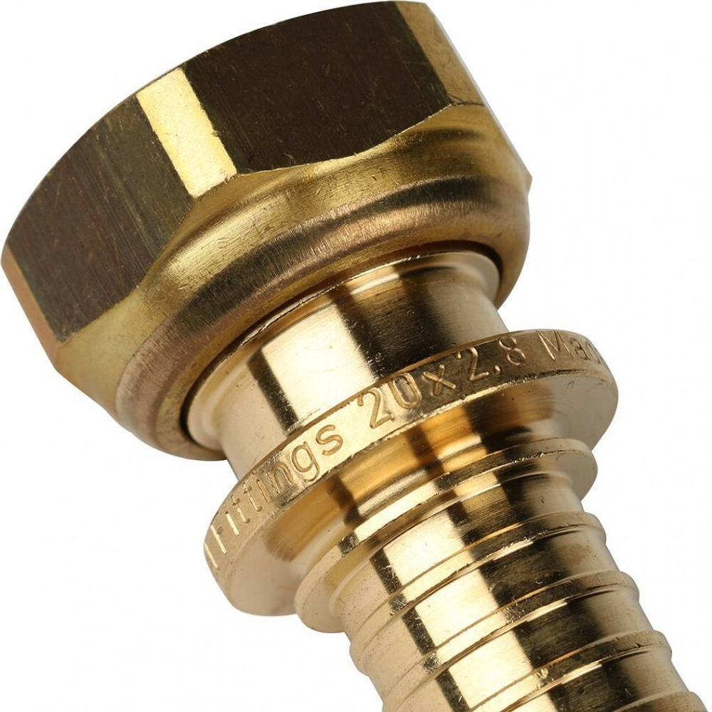 Переходник Stout с накидной гайкой (евроконус) 20xG 3/4"