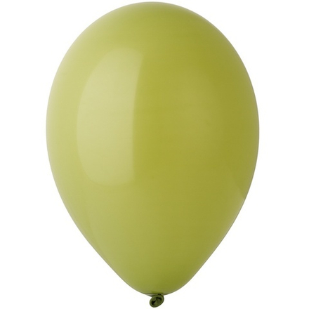 Шар (10''/25 см) Green Olive (98), пастель, 100 шт.