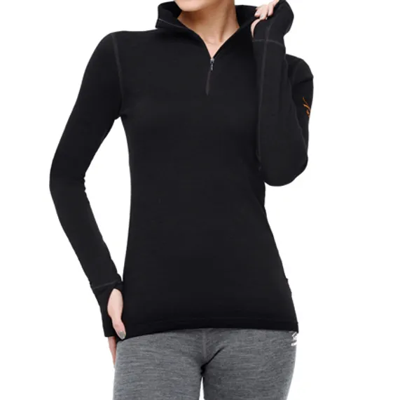Термобелье Unisex Norveg Hunter Футболка с длинным рукавом и высоким воротом на молнии (3U1ZL)