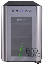 Винный шкаф настольный Ecotronic WCM-06TE (black)