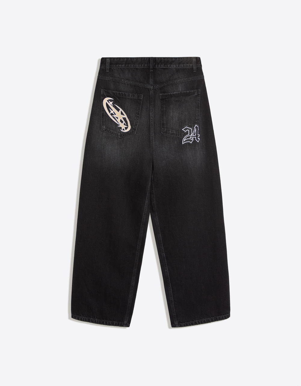 Мужские джинсы neobarrel fit с вышивкой - BERSHKA