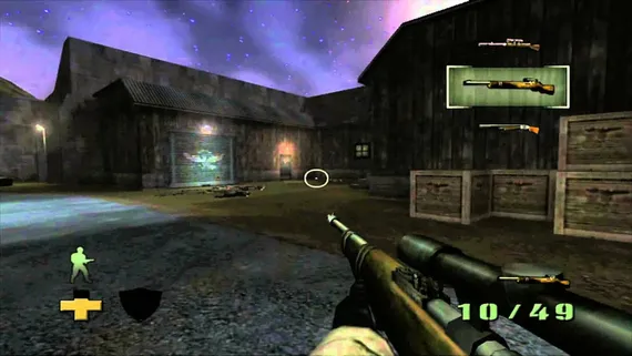 Xbox Original Return to Castle Wolfenstein: Tides of War (Б/У, Английская версия)