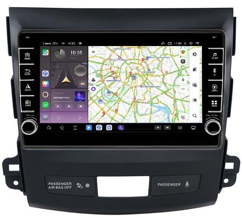 Магнитола для Mitsubishi Outlander XL, Peugeot 4007, Citroen C-Crosser - Kuberg OL-9636 (кнопки и крутилки) Android 13, Быстрая, CarPlay, 4G SIM-слот