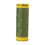 Нить швейная отделочная Silk-Finish Cotton (намотка 80 м) (Mettler, 100%хлопок, 0840)