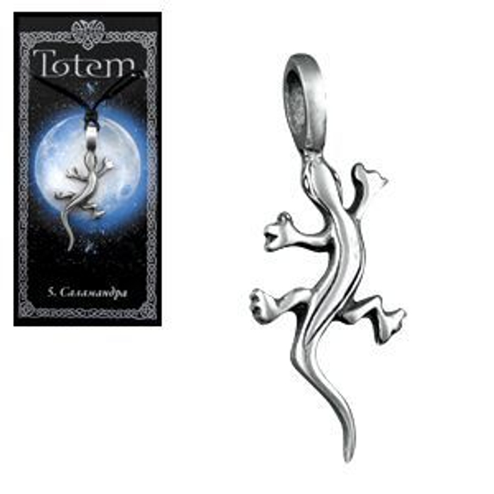 Амулет Totem № 05 Саламандра, английское олово