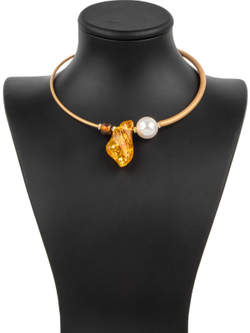 Колье Amber