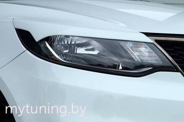 Реснички на фары для Kia Rio III
