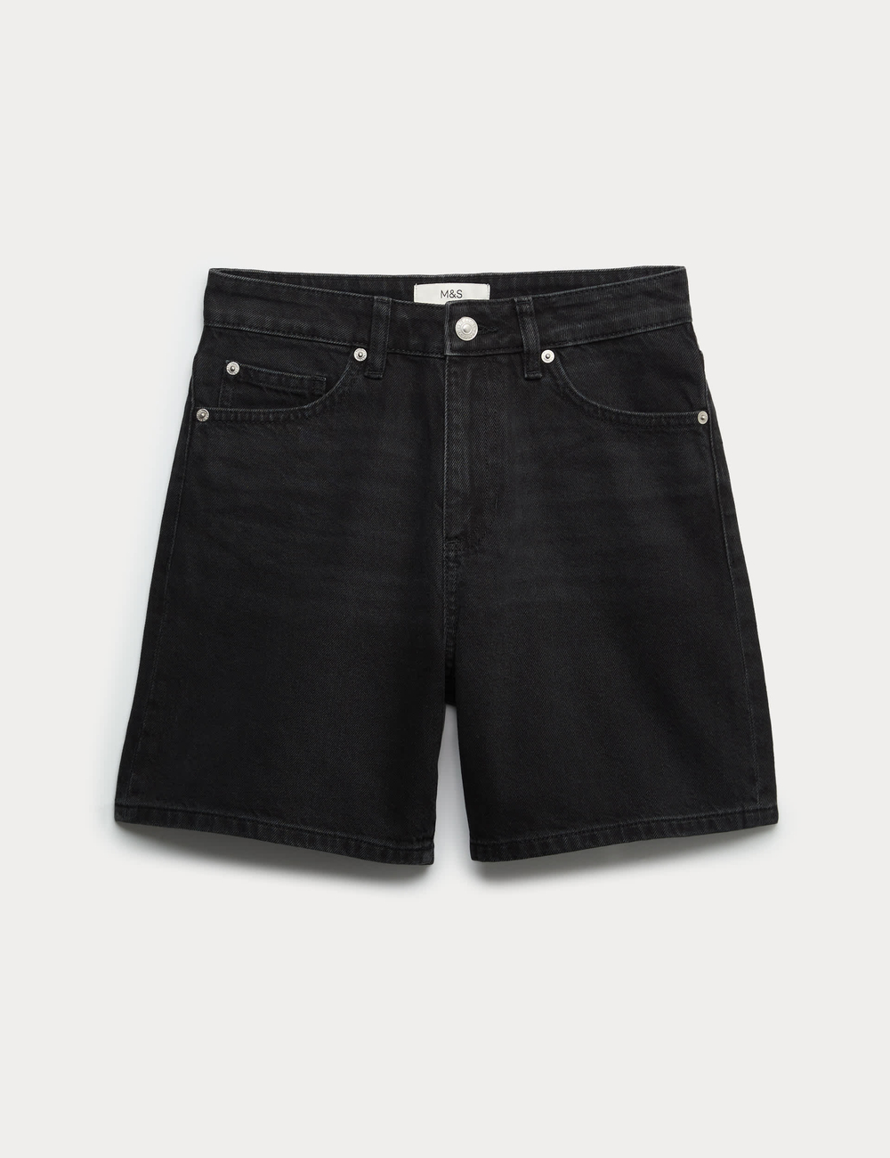 Хлопковые джинсовые шорты T57005877 - Marks & Spencer