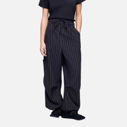 Y-3 Свободные брюки Pinstripe