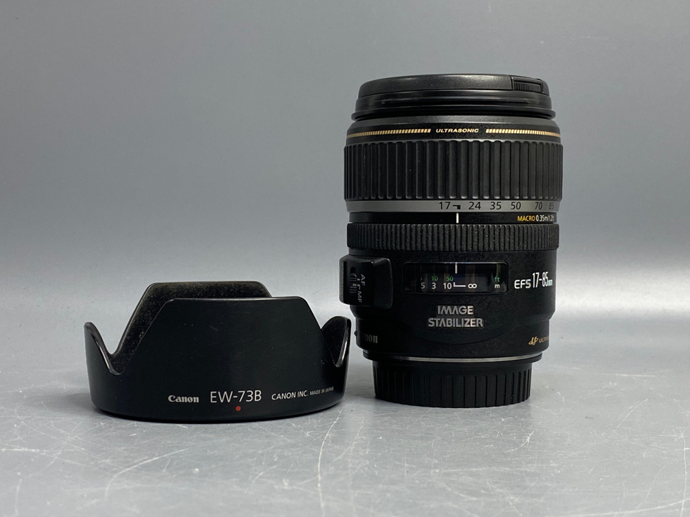 Canon EF-S 17-85mm 4-5.6 IS USM заедает кольцо зума